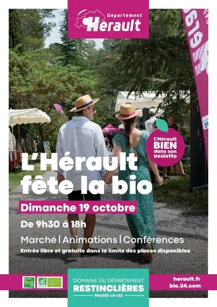Fête de la Bio(2025)  à restinclière  À l’honneur cette année : le jardin nourricier